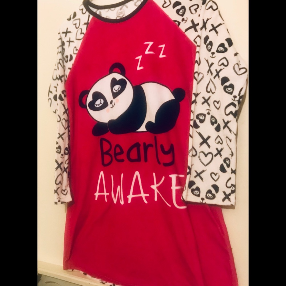 Panda Bear Nightgown